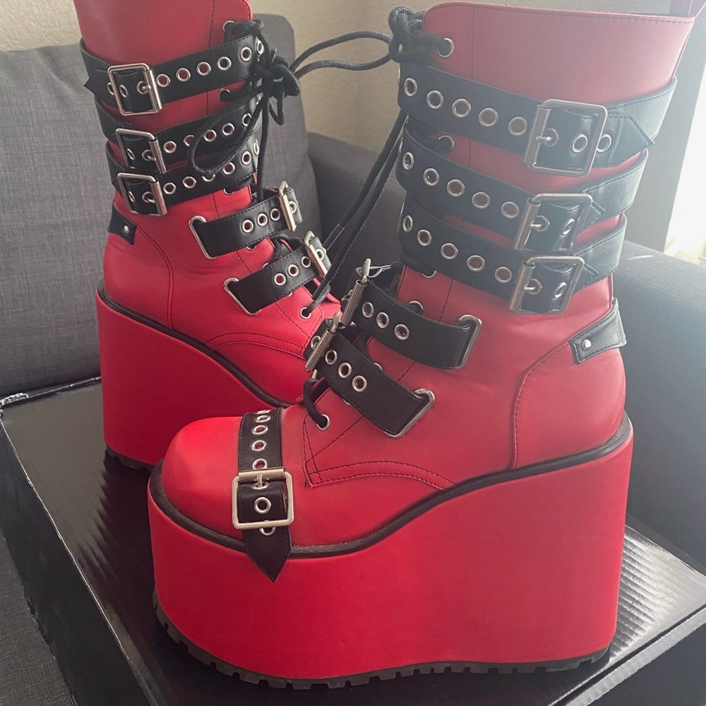 Dolls Kill platform boots